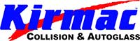 Kirmac Collision & Autoglass logo on white background