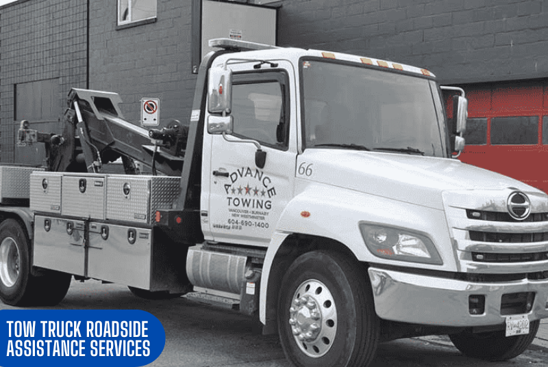 Tow truck roadside assistance